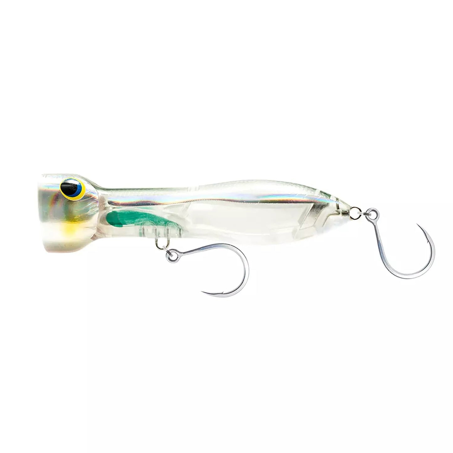 Nomad Design Chug Norris Popper-Lure - Poppers, Stickbaits & Pencils-Nomad-120mm-Holo Ghost Shad-Fishing Station