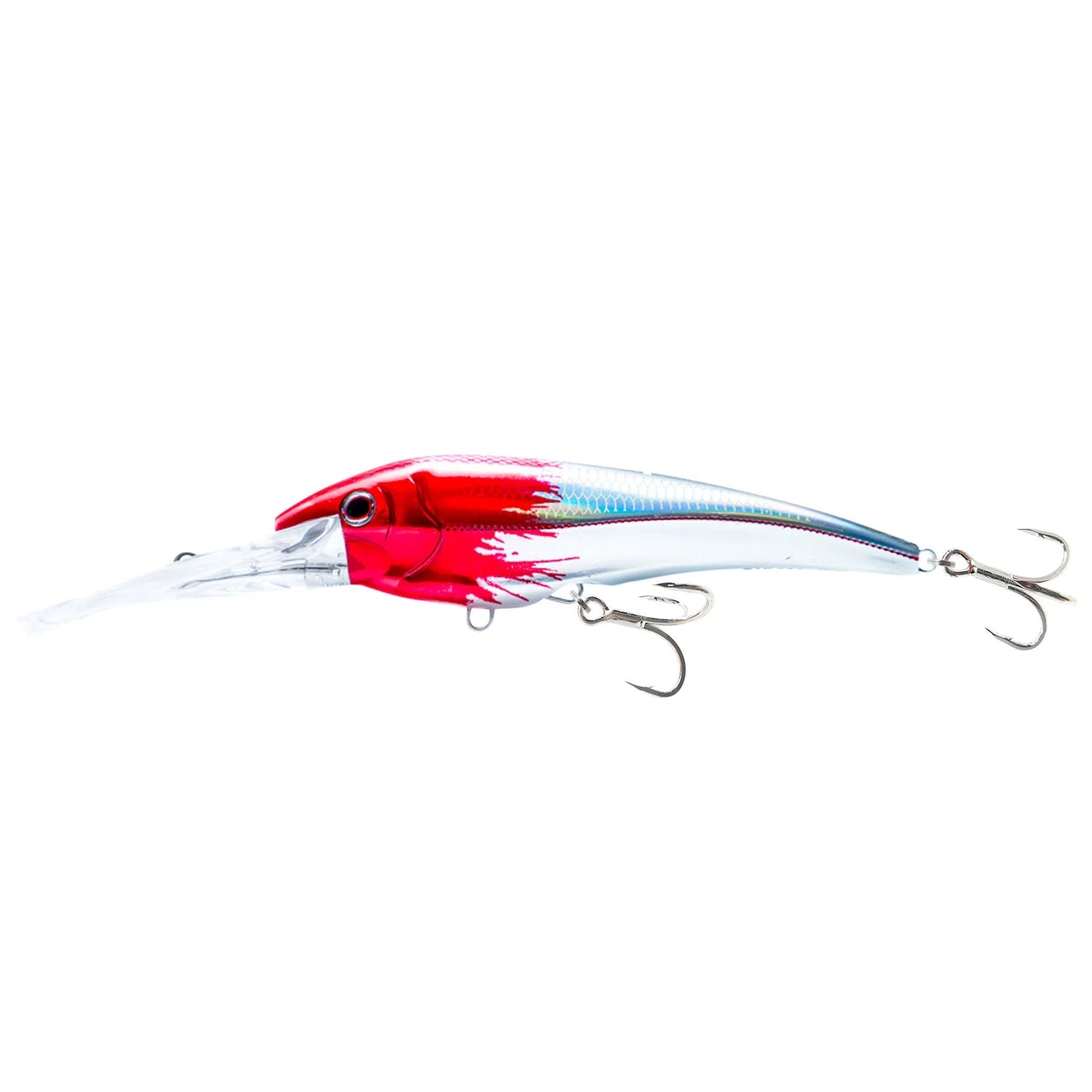 Nomad Design DTX Minnow Floating-Lure - Hardbody-Nomad-100mm-Silver Green Mackerel-Fishing Station
