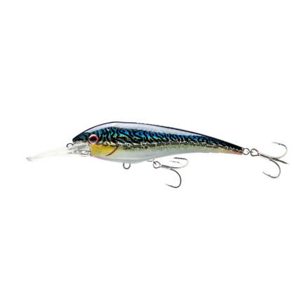 Nomad Design DTX Minnow Floating-Lure - Hardbody-Nomad-145mm-Silver Green Mackerel-Fishing Station