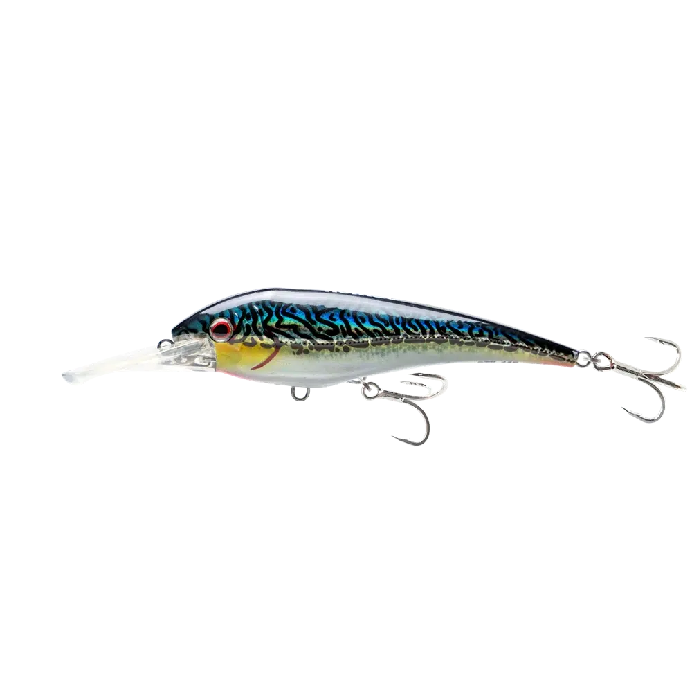 Nomad Design DTX Minnow Floating-Lure - Hardbody-Nomad-145mm-Silver Green Mackerel-Fishing Station