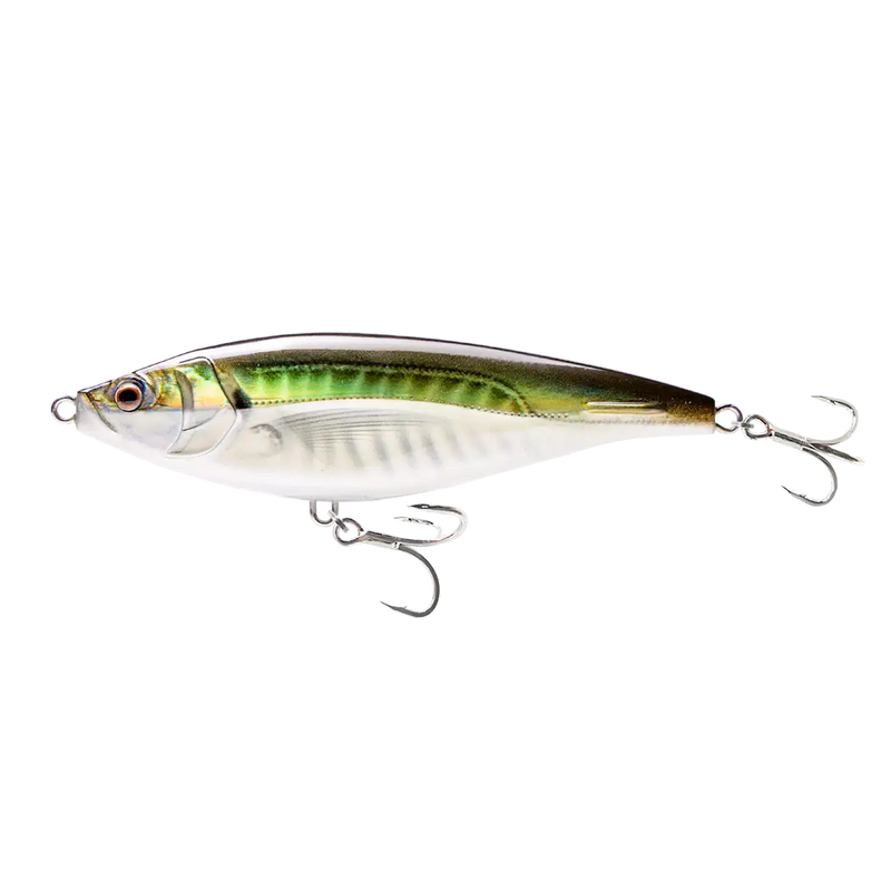 Load image into Gallery viewer, Nomad Design Madscad-Lure - Poppers, Stickbaits &amp; Pencils-Nomad-95mm-Olive Back Shad-Fishing Station
