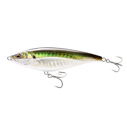 Nomad Design Madscad-Lure - Poppers, Stickbaits & Pencils-Nomad-95mm-Olive Back Shad-Fishing Station