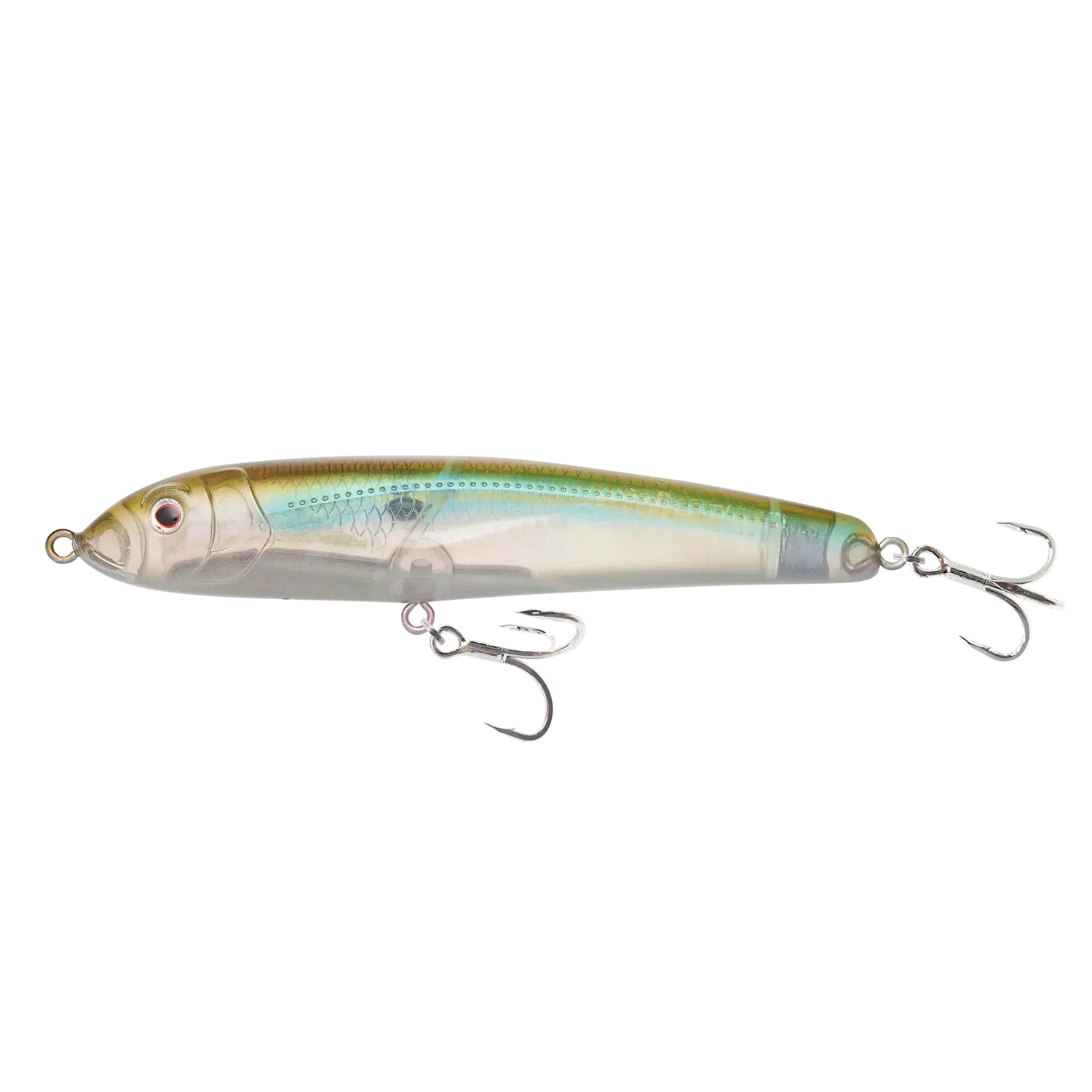 Nomad Design Riptide Floating Fatso-Lure - Small Surface-Nomad-Aqua Ghost-95mm-Fishing Station