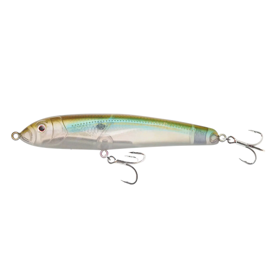 Nomad Design Riptide Floating Fatso-Lure - Small Surface-Nomad-Aqua Ghost-95mm-Fishing Station