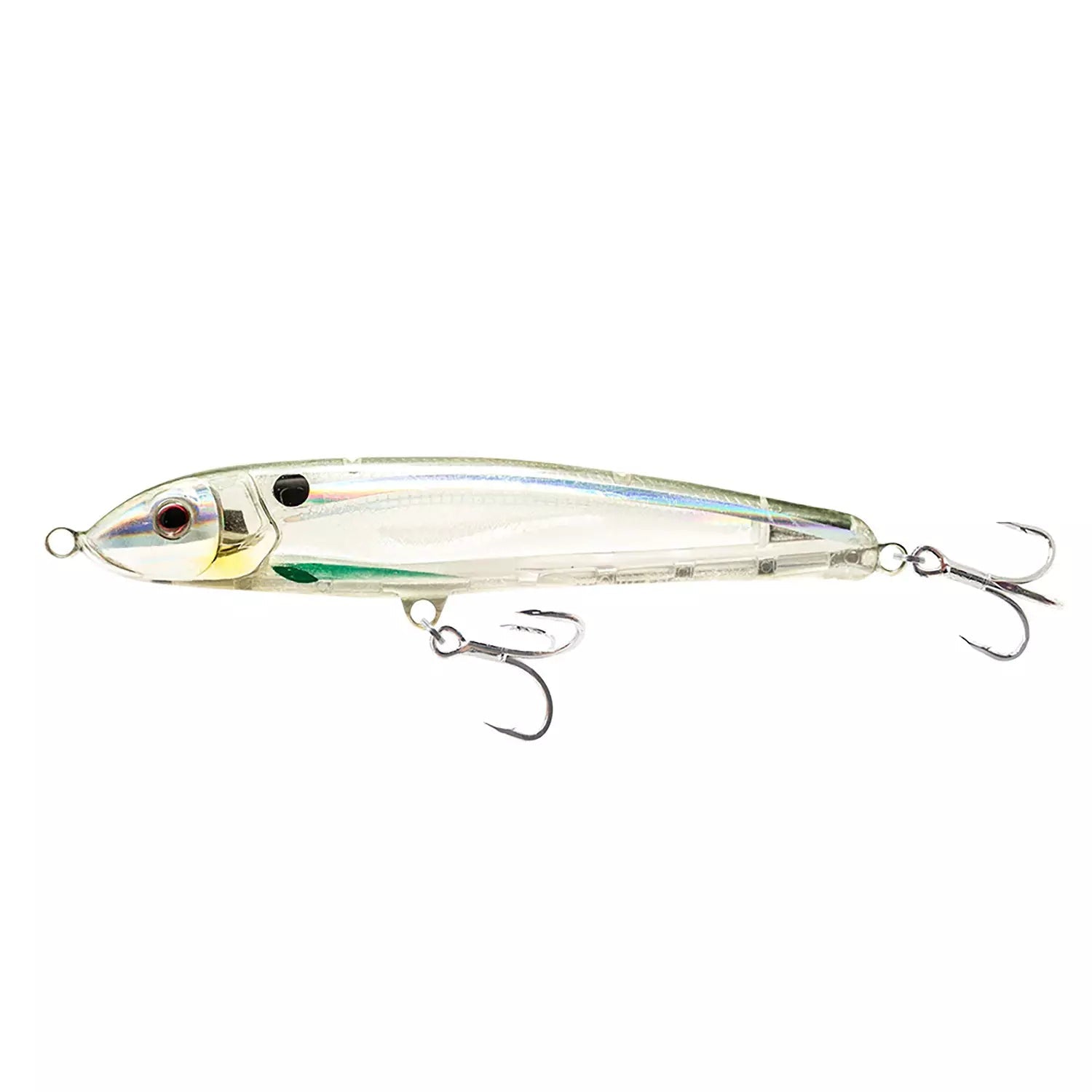 Nomad Design Riptide Floating Stickbait Lure-Lure - Poppers, Stickbaits & Pencils-Nomad-Holo Ghost Shad-125mm-Fishing Station