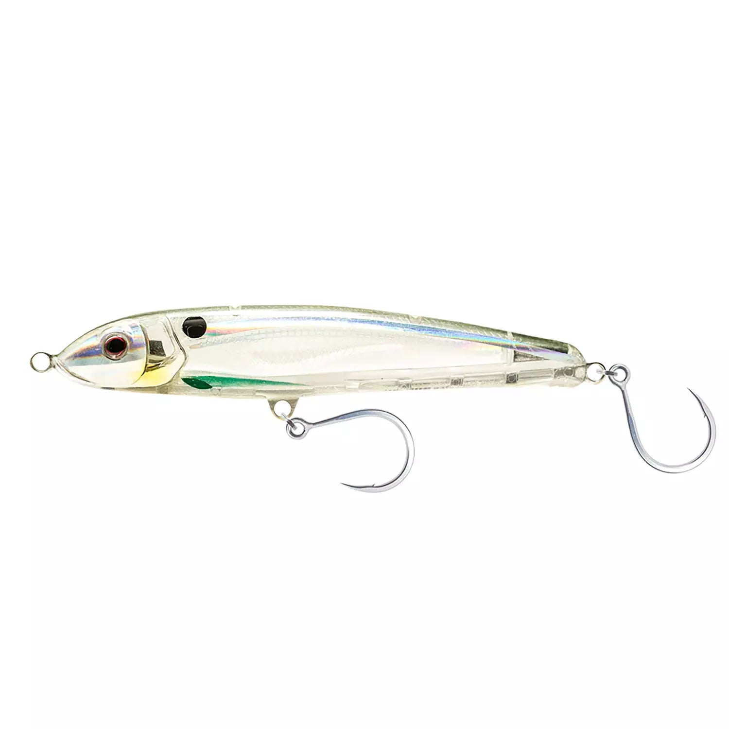 Nomad Design Riptide Floating Stickbait Lure-Lure - Poppers, Stickbaits & Pencils-Nomad-Holo Ghost Shad-200mm-Fishing Station
