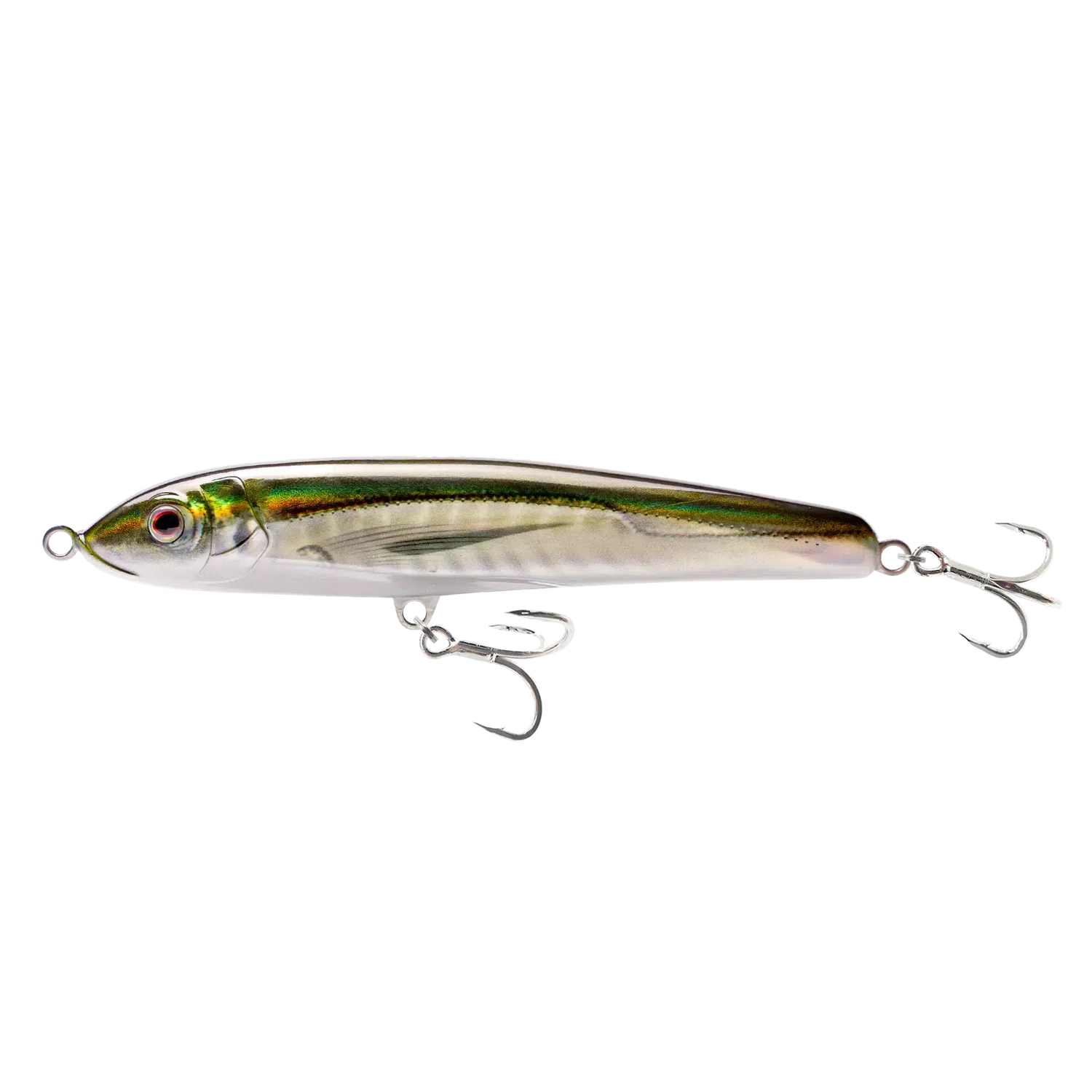 Nomad Design Riptide Floating Stickbait Lure-Lure - Poppers, Stickbaits & Pencils-Nomad-Olive Back Shad-125mm-Fishing Station