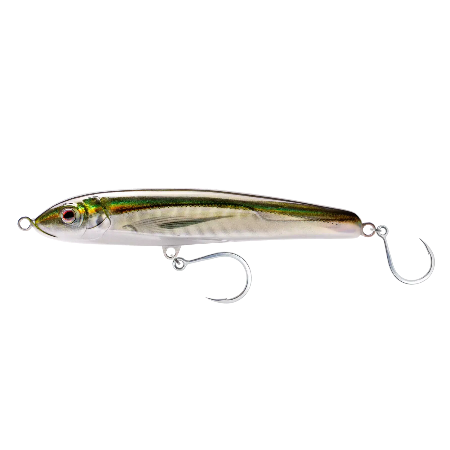 Nomad Design Riptide Floating Stickbait Lure-Lure - Poppers, Stickbaits & Pencils-Nomad-Olive Back Shad-155mm-Fishing Station