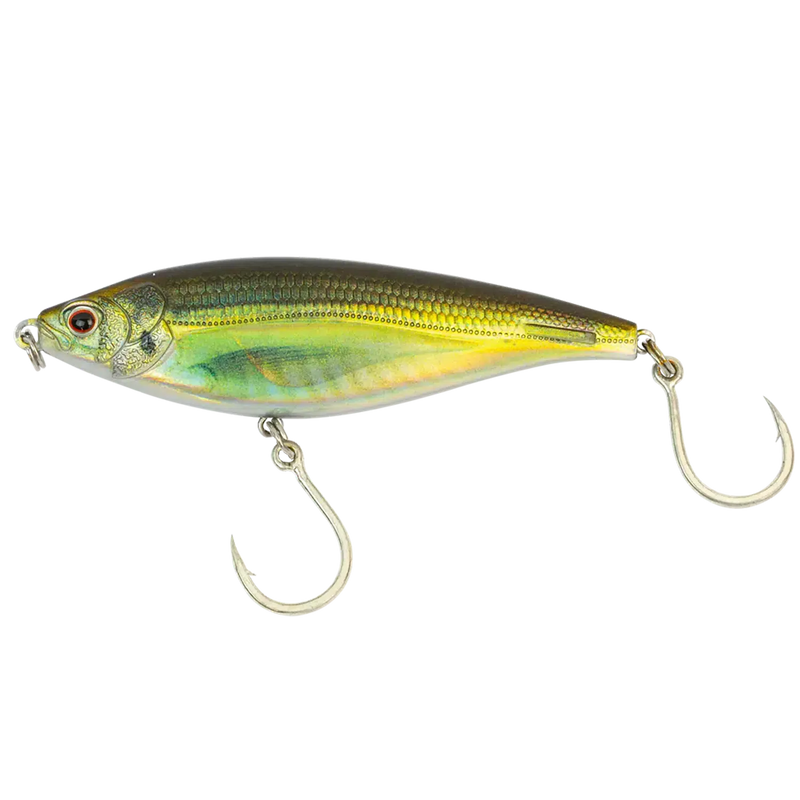 Load image into Gallery viewer, Nomad Madscad Auto Tune Slow Sink 90-Lure - Poppers, Stickbaits &amp; Pencils-Nomad-Olive Back Shad-Fishing Station
