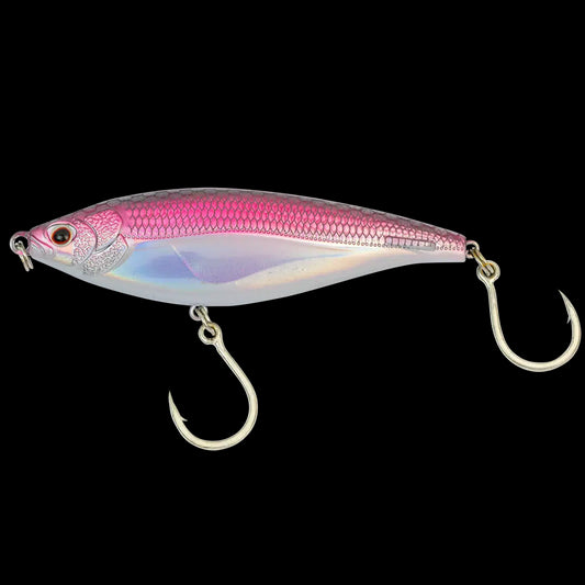 Nomad Madscad Auto Tune Slow Sink 90-Lure - Poppers, Stickbaits & Pencils-Nomad-Pink Chrome-Fishing Station