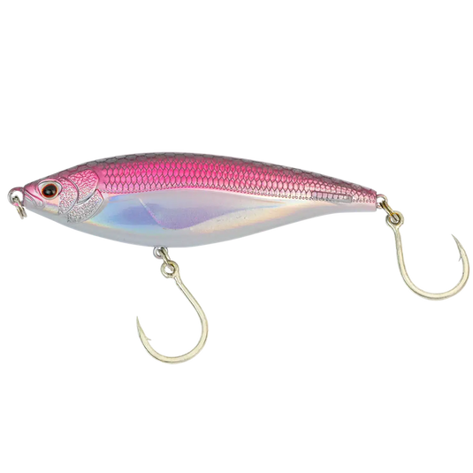 Nomad Madscad Auto Tune Slow Sink 90-Lure - Poppers, Stickbaits & Pencils-Nomad-Pink Chrome-Fishing Station
