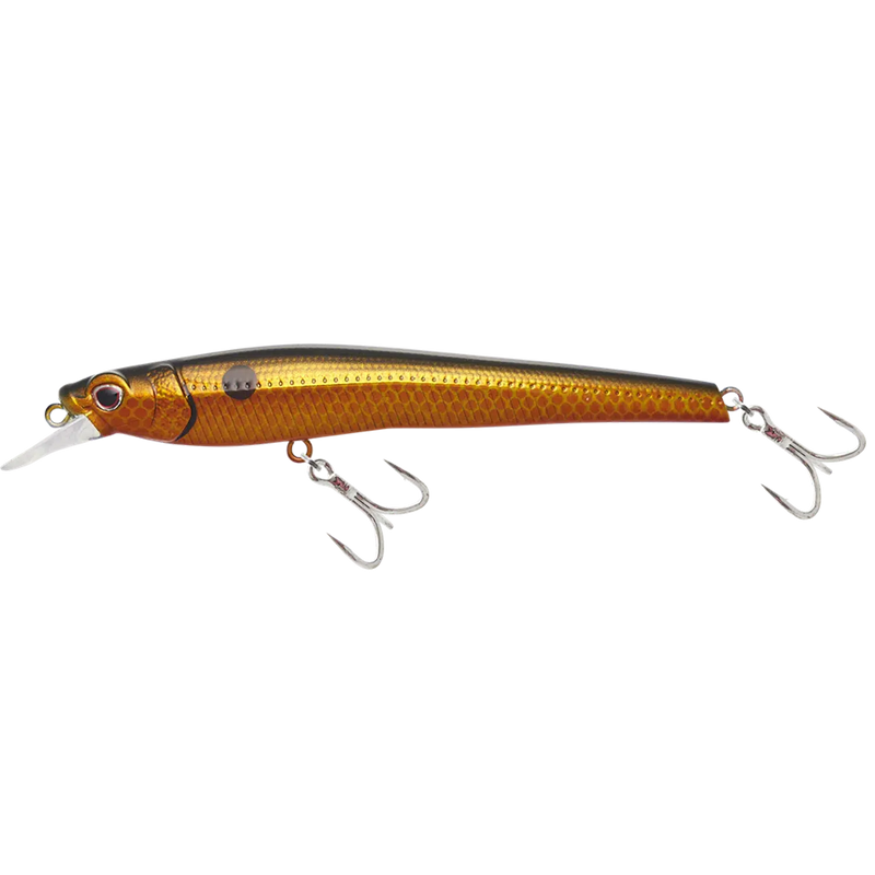 Load image into Gallery viewer, Nomad Shikari Slow Float Hardbody Lure-Lure - Hardbody-Nomad-95mm-Gold Black Back-Fishing Station
