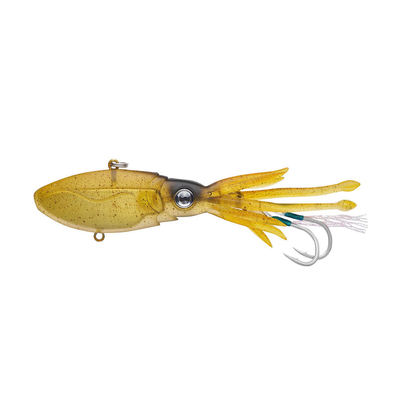 Load image into Gallery viewer, Nomad Squidtrex Soft Vibe Lure-Lure - Blades &amp; Vibe-Nomad-BSPKL - Brown Speckle-55mm - 5g-Fishing Station
