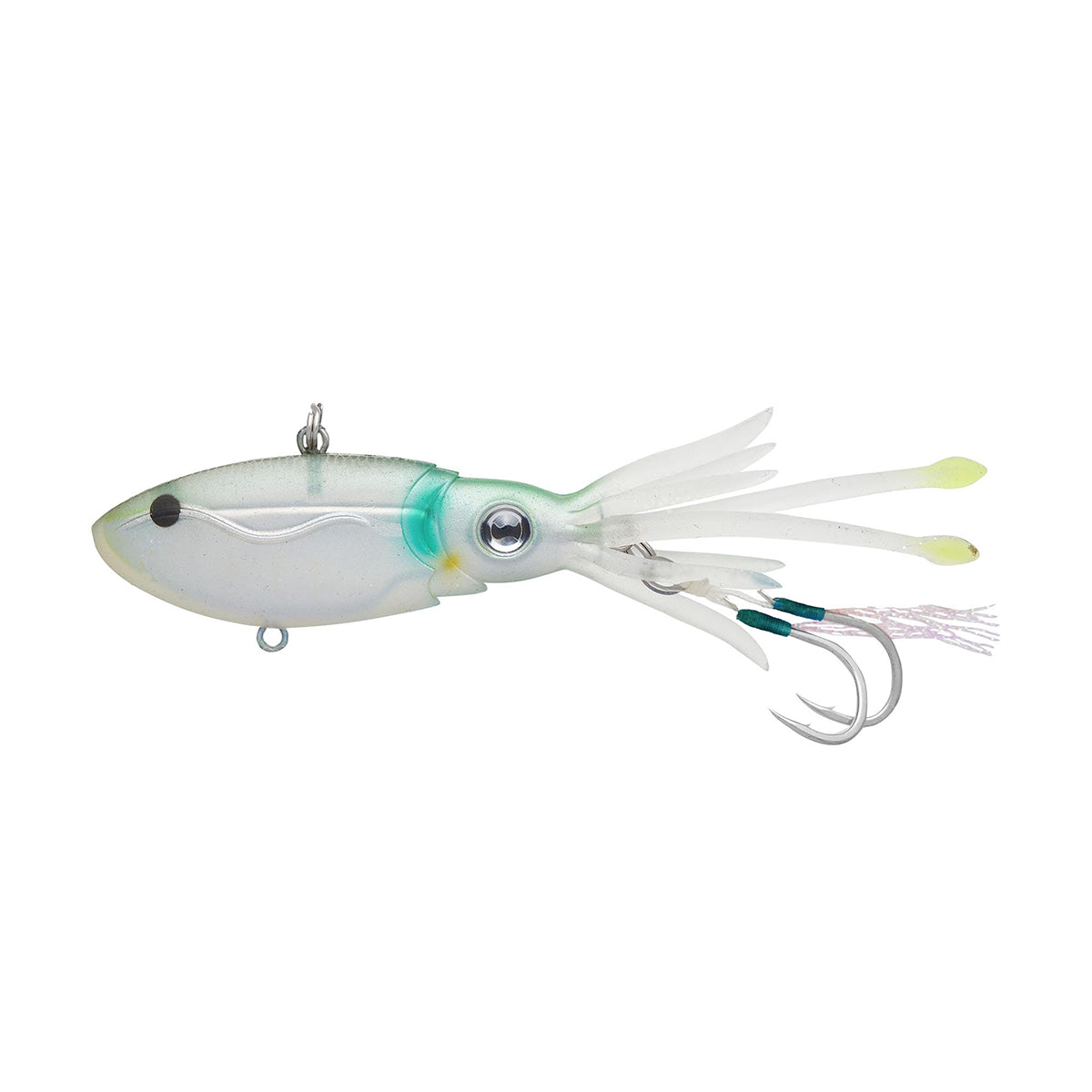 Nomad Squidtrex Soft Vibe Lure-Lure - Blades & Vibe-Nomad-HGS - Holo Ghost Shad-55mm - 5g-Fishing Station