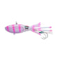 Nomad Squidtrex Soft Vibe Lure-Lure - Blades & Vibe-Nomad-PTGR - Pink Tiger-95mm - 32g-Fishing Station