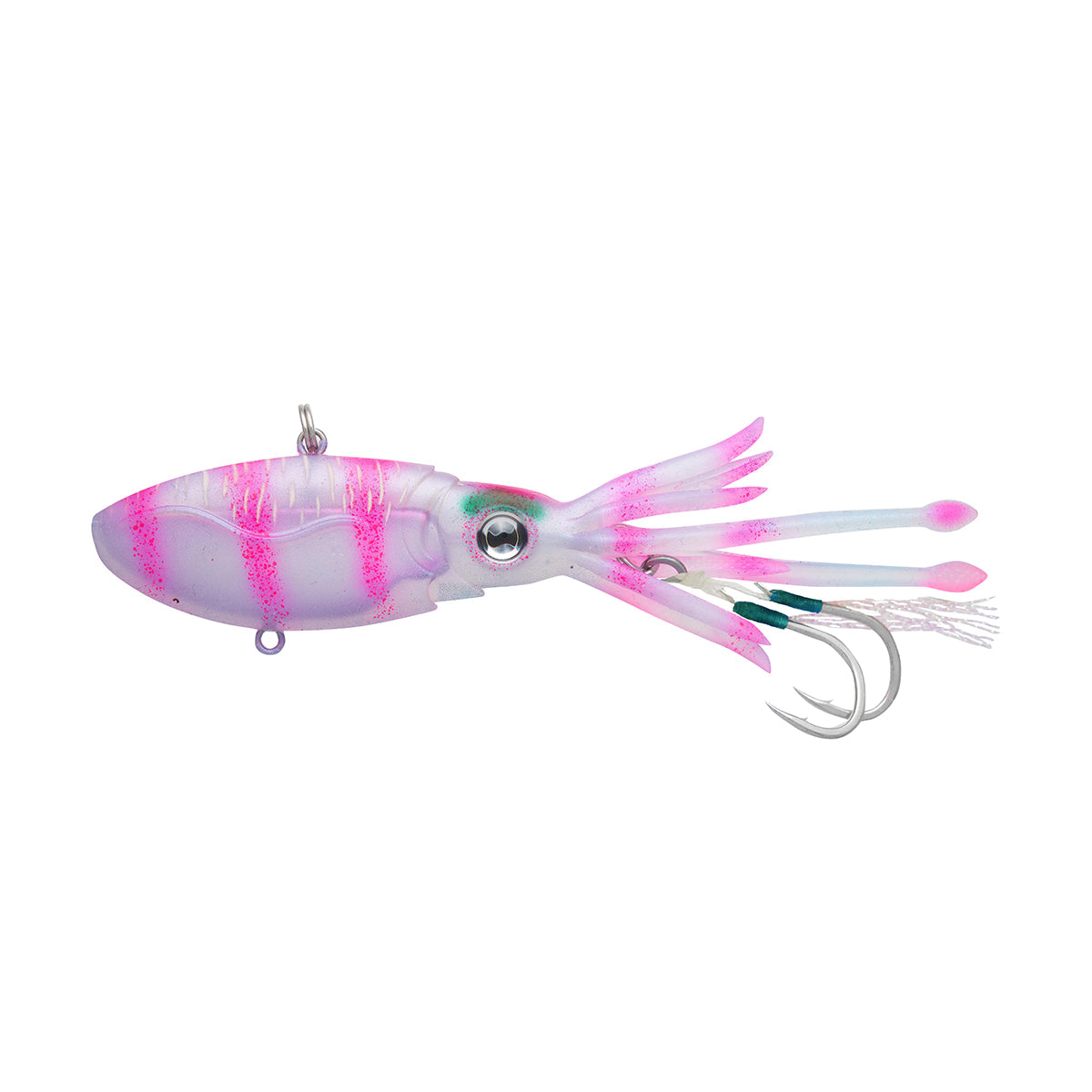 Nomad Squidtrex Soft Vibe Lure-Lure - Blades & Vibe-Nomad-PTGR - Pink Tiger-95mm - 32g-Fishing Station