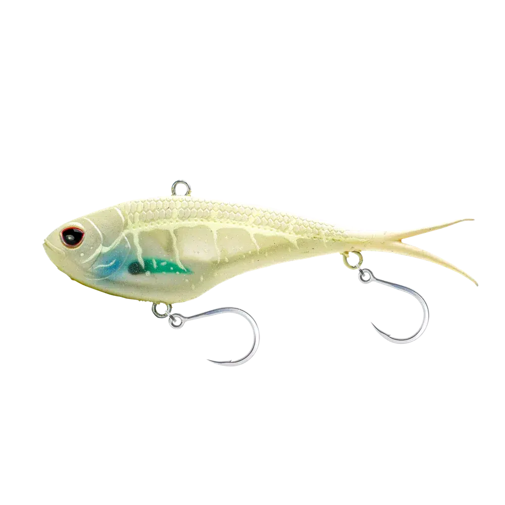 Nomad Vertrex Max Vibe-Lure - Blades & Vibe-Nomad-White Glow-130mm - 65g-Fishing Station