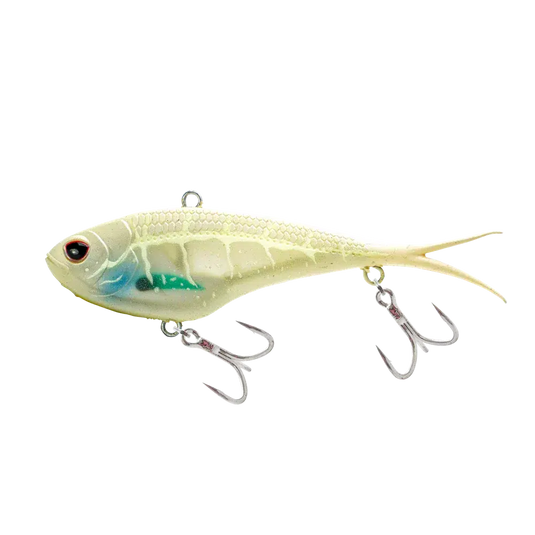 Nomad Vertrex Max Vibe-Lure - Blades & Vibe-Nomad-85mm - 21g-White Glow-Fishing Station