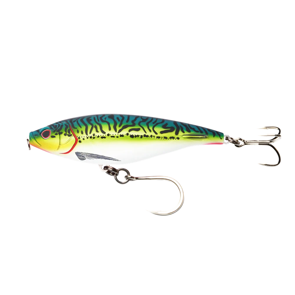 Nomad Madscad Auto Tune Sinking 190-Lure - Poppers, Stickbaits & Pencils-Nomad-Silver Green Mackerel-Fishing Station