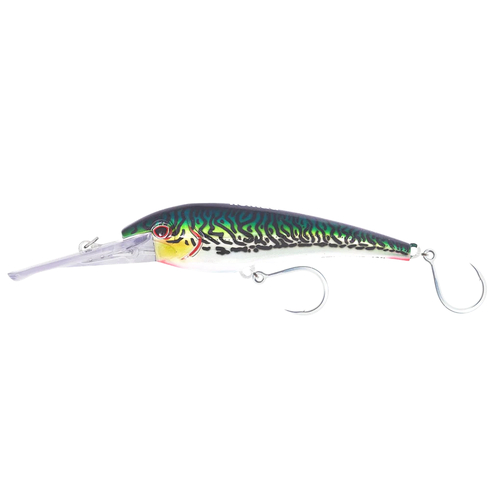 Nomad DTX Minnow 200mm HD Sinking Hardbody Lure-Lure - Hardbody-Nomad-Silver Green Mackerel-Fishing Station