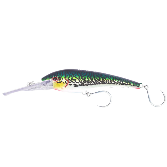 Nomad DTX Minnow 200mm HD Sinking Hardbody Lure-Lure - Hardbody-Nomad-Silver Green Mackerel-Fishing Station