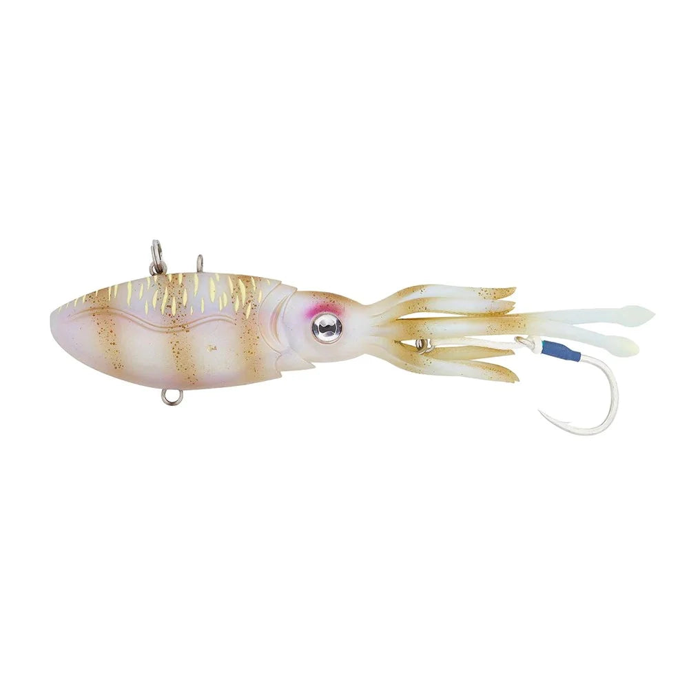 Nomad Squidtrex Soft Vibe Lure-Lure - Blades & Vibe-Nomad-TGR - Tiger-170mm - 250g-Fishing Station
