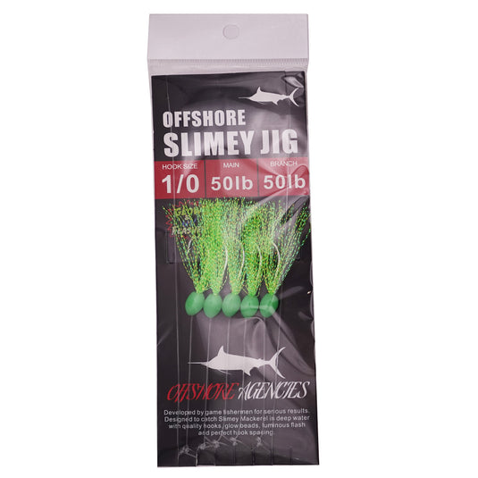 Offshore Slimey Jig - Green Glow