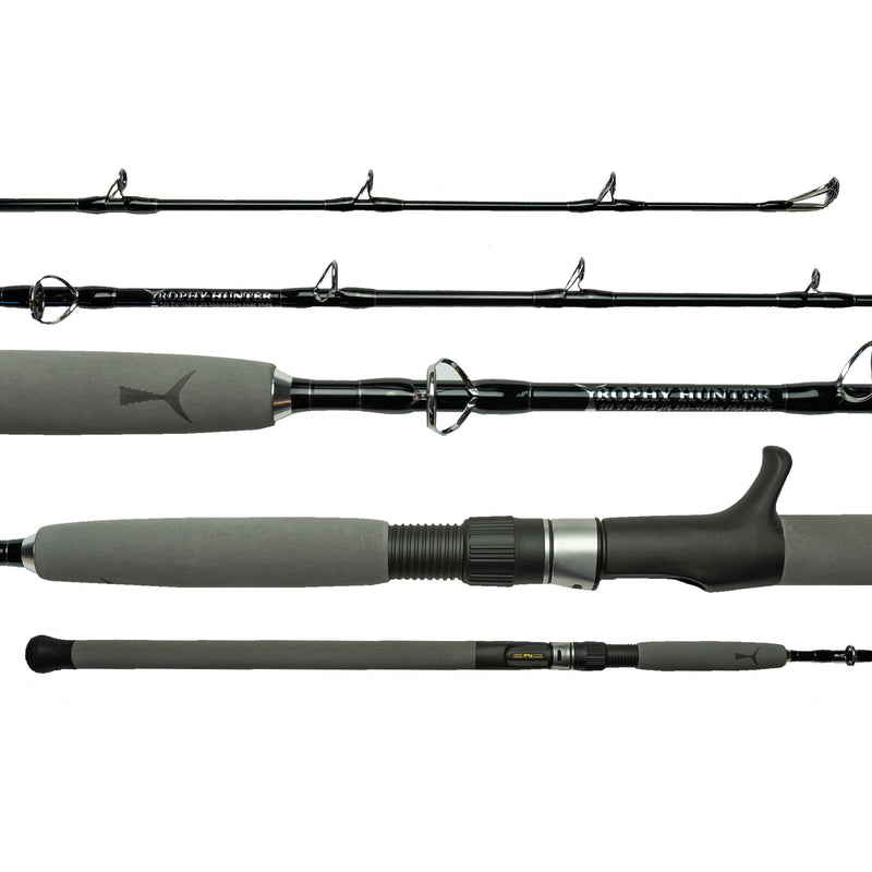 Load image into Gallery viewer, Trophy Hunter Jig Rod-Rod-Trophy Hunter-Overhead-604OH Jig-Fishing Station
