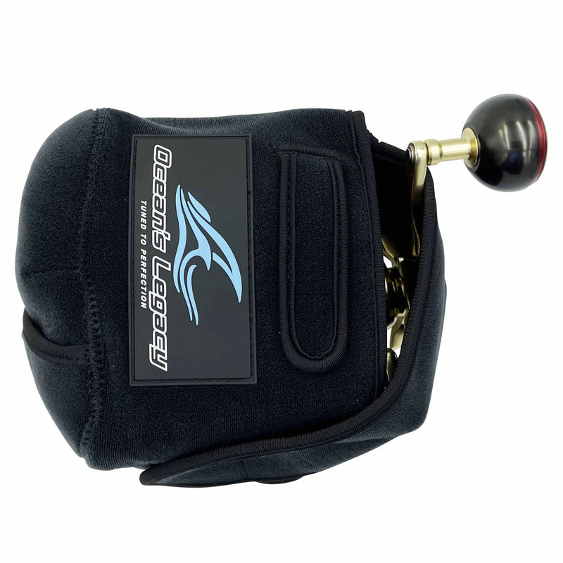 Load image into Gallery viewer, Ocean&#39;s Legacy Electric Reel Pouch-Rod &amp; Reel Covers-Ocean&#39;s Legacy-Fishing Station
