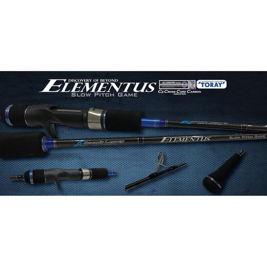 Ocean's Legacy Elementus Slow Pitch Rod-Rod-Ocean's Legacy-Spin-S631MH-Fishing Station