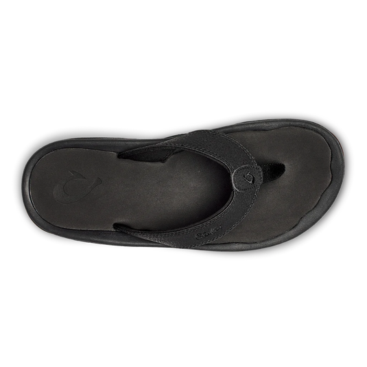 OluKai Ohana Mens Beach Sandals-Footwear-Olukai-Dark Java Ray-US 8-Fishing Station