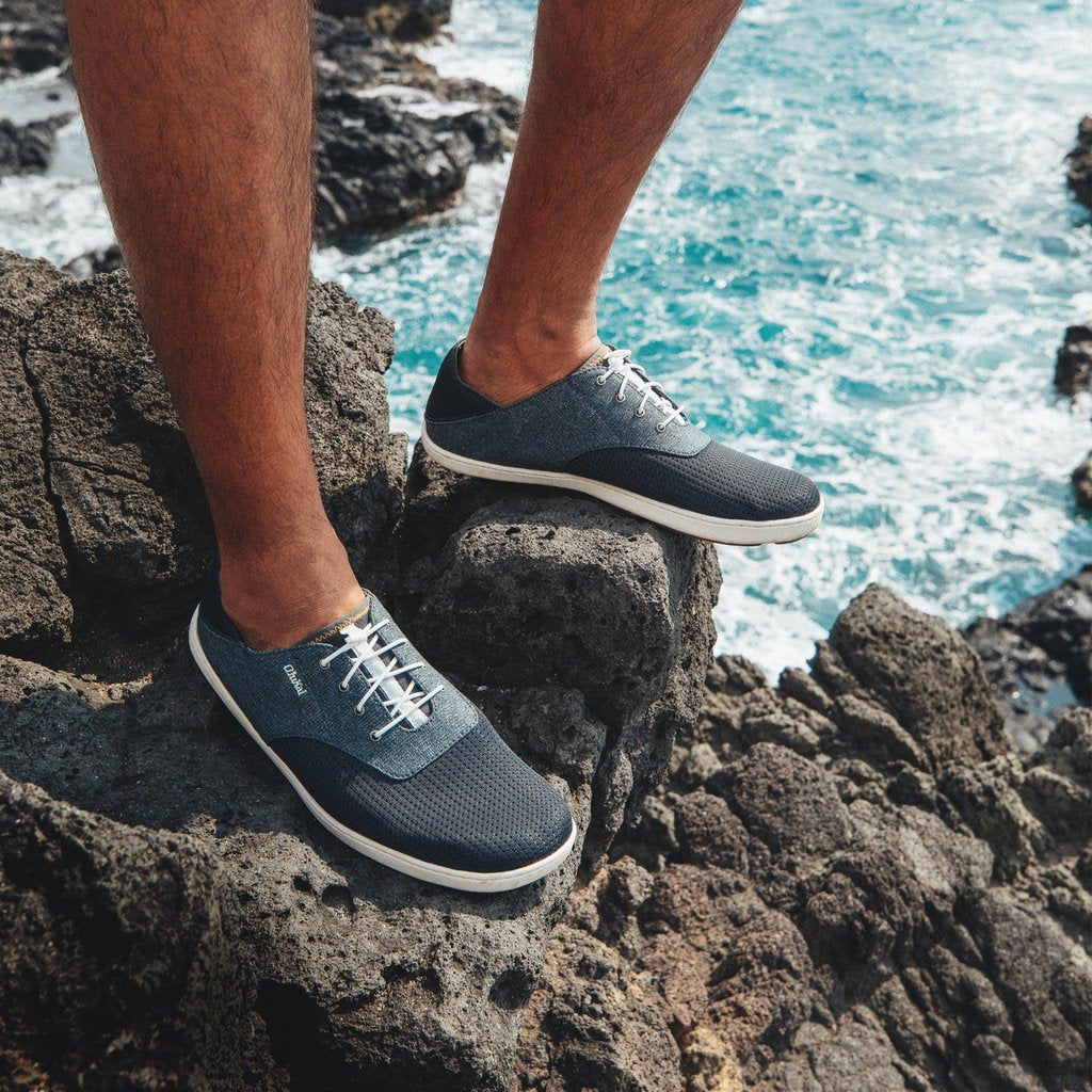 OluKai Nohea Moku Mens Sneakers-Footwear-Olukai-Black-US 9-Fishing Station