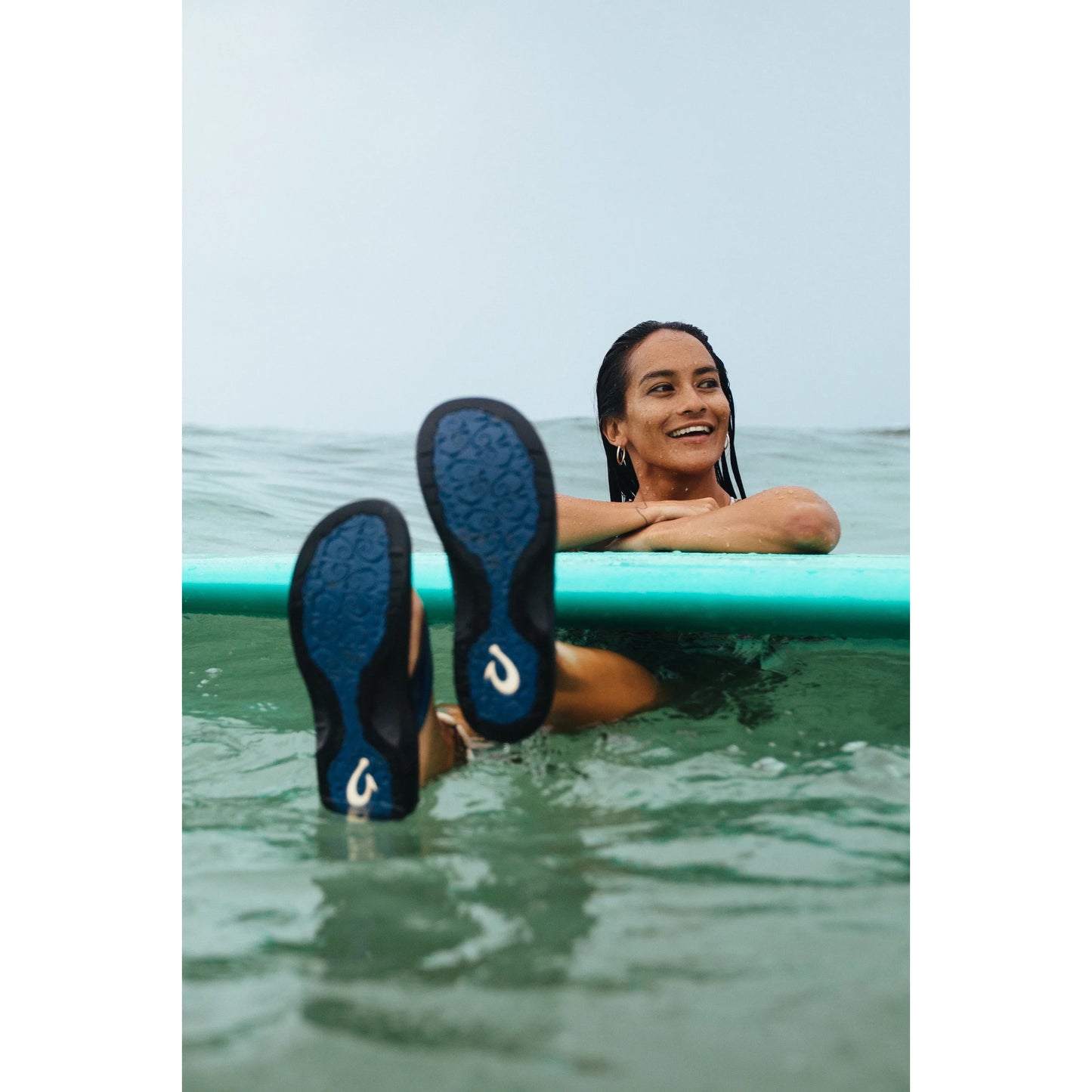 OluKai Ohana Womens Beach Sandals-Footwear-Olukai-Black-US 7-Fishing Station