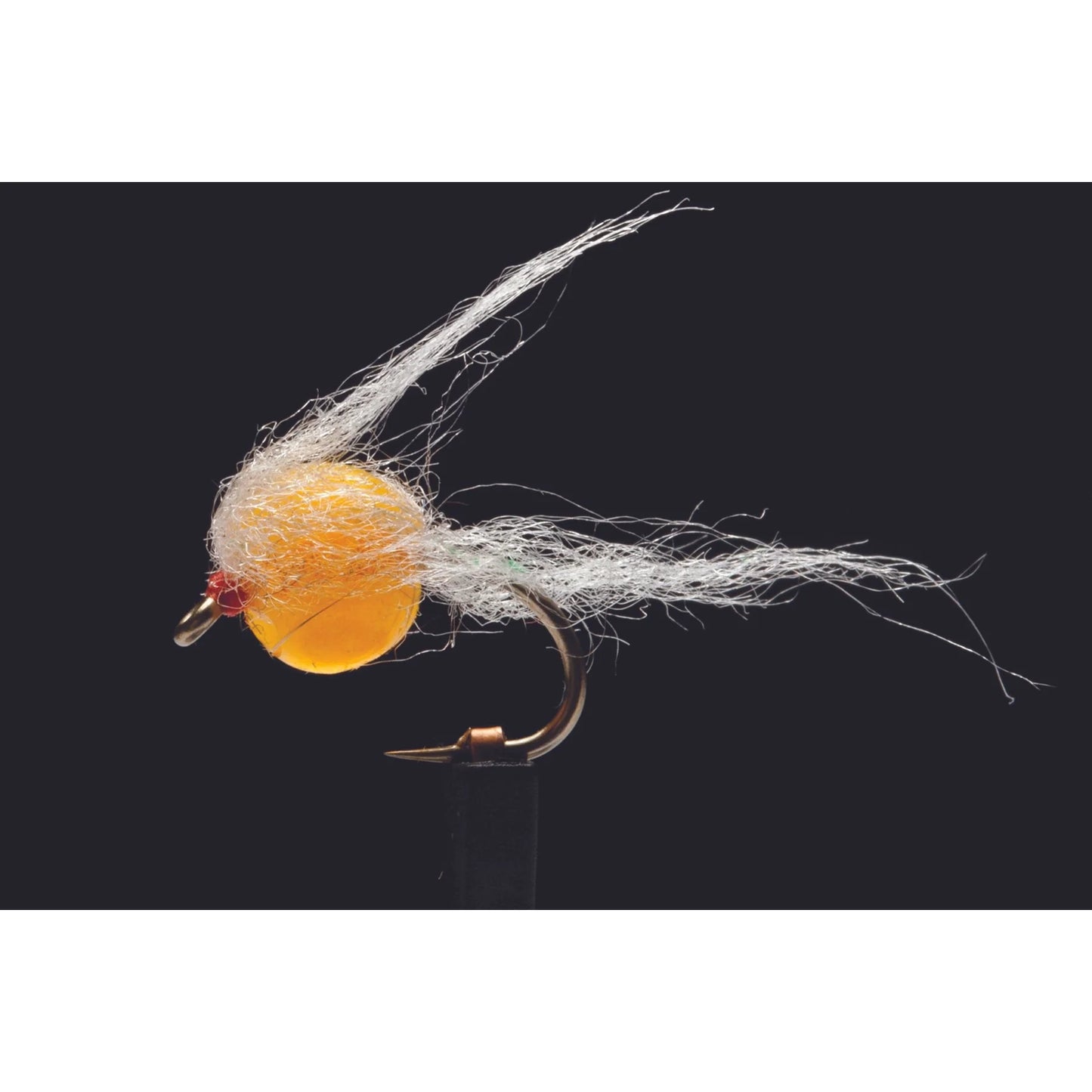 Otter's Soft Egg Opaque Apricot Freshwater Fly-Lure - Freshwater Fly-Manic Tackle Project-#12-Fishing Station