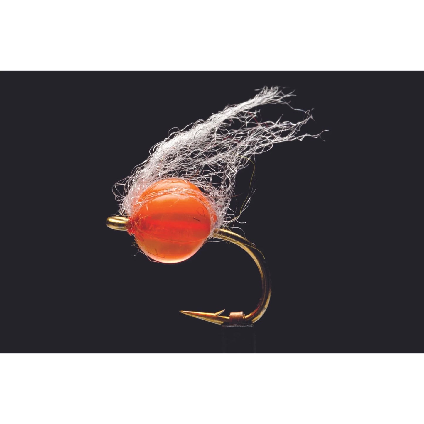 Otter's Soft Egg Tangerine Freshwater Fly-Lure - Freshwater Fly-Manic Tackle Project-#12-Fishing Station