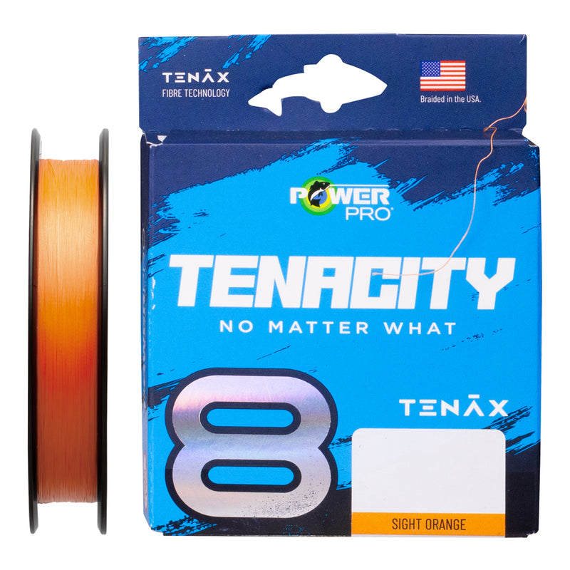 Load image into Gallery viewer, Power Pro Tenacity Orange Braid 150m
