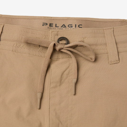 Pelagic Flyline 19" Hybrid Short - Dark Khaki