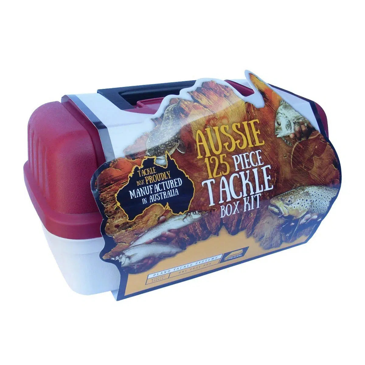 Plano Aussie 125 Piece Tackle Box Kit-Tackle Boxes & Bags - Pre-Stocked Tackle Kits-Plano-Fishing Station