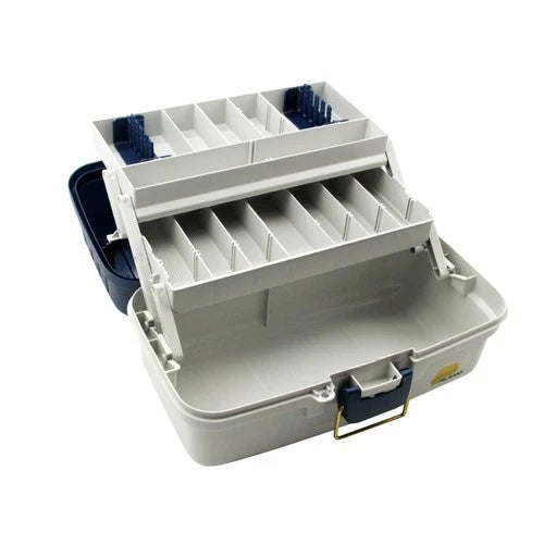 Plano Two Tray Tackle Box 6102 (AU)-Tackle Boxes & Bags-Plano-2 Tray-Fishing Station