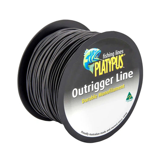 Platypus Outrigger Line-Line - Mono-Platypus-50m-Black-Fishing Station