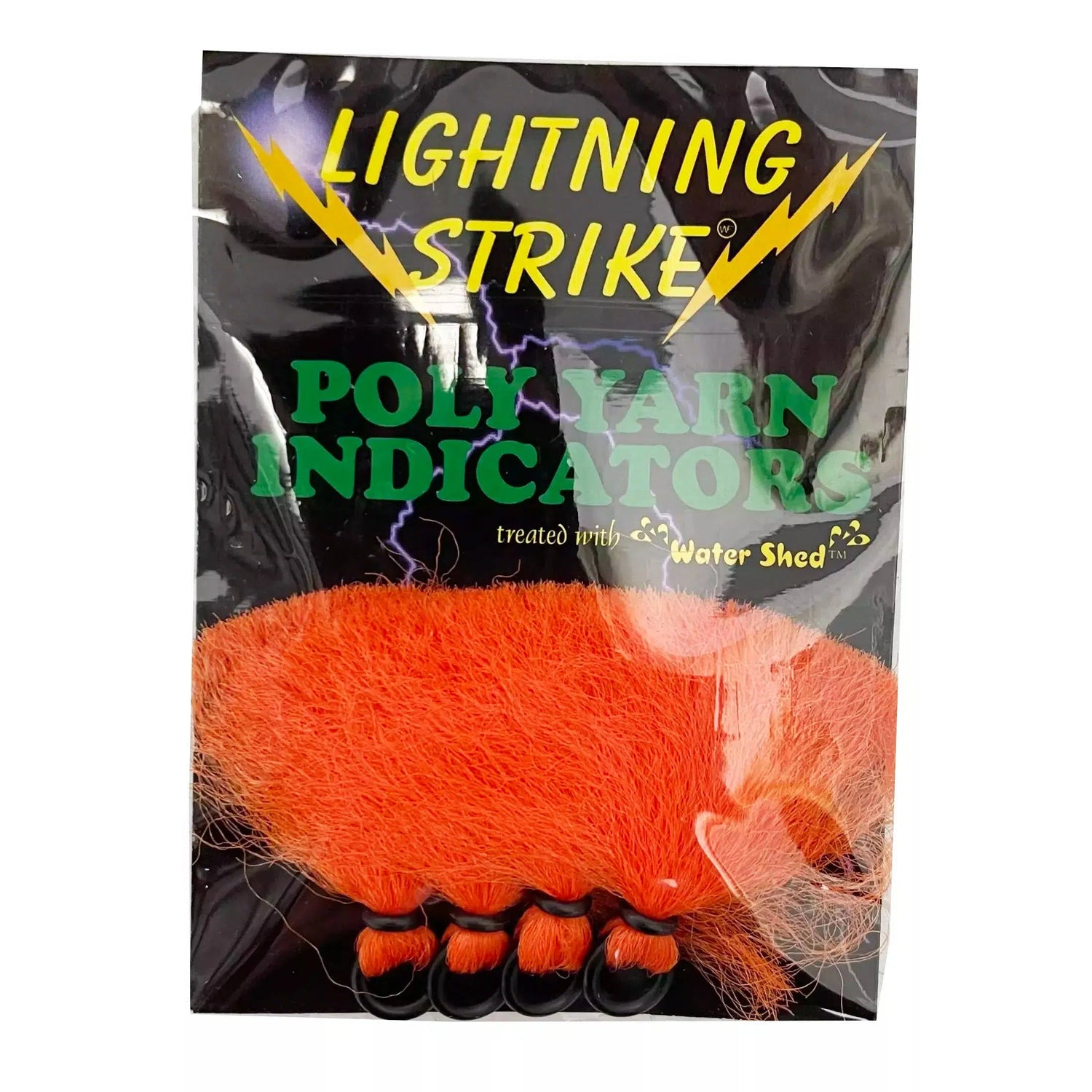 Poly Yarn Indicators-Fly Fishing - Fly Indicators-Lightning Strike-Fl Orange-Small-Fishing Station