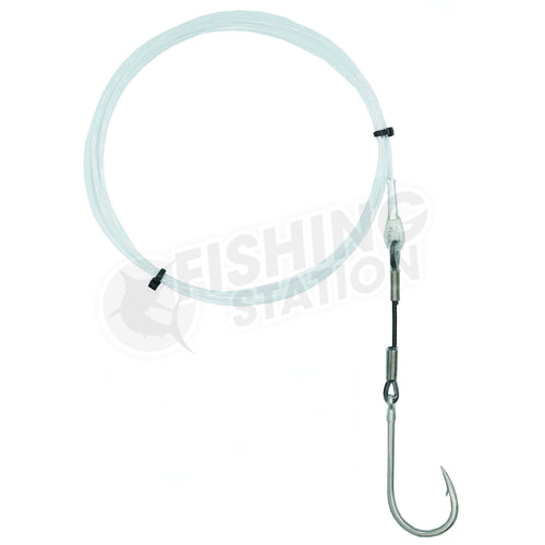 Quick Rig PA'A Trolling Lure Single Hook Rig-Pre-Made Game Rigs-Fishing Station-8/0 250lb-Fishing Station