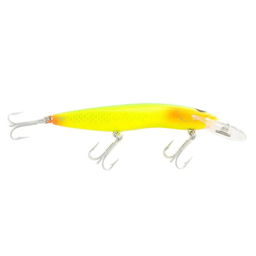 RMG Scorpion Deep Diver Lure-Lure - Hardbody-Halco-125mm-R7 Green Fluoro-Fishing Station
