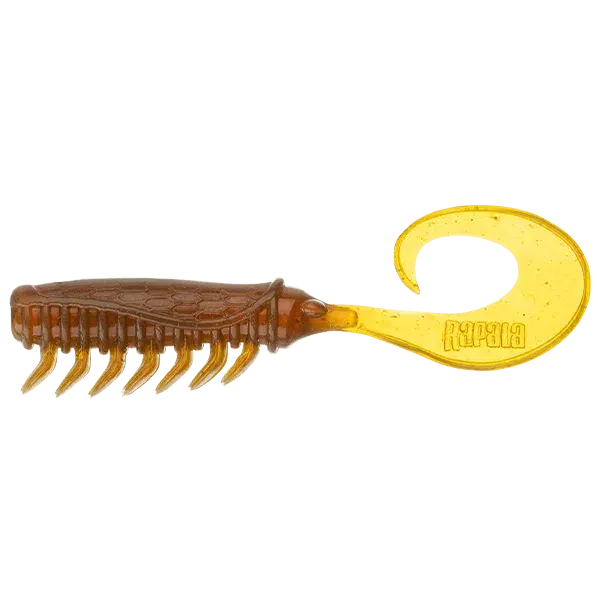 Load image into Gallery viewer, Rapala Crush City Creeper Soft Plastic-Lure - Soft Plastic-Rapala-Motor Oil UV-Fishing Station
