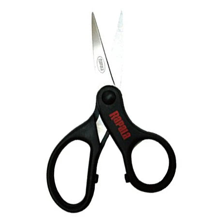 Rapala Super Line Scissors-Tools - Scissors, Cutters, & Knot Tools-Rapala-Black-Fishing Station