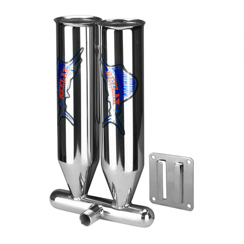 Reelax Detachable Live Bait/Slimy Twin Tube Centre Inlet-Live Bait Tubes-Reelax-Fishing Station