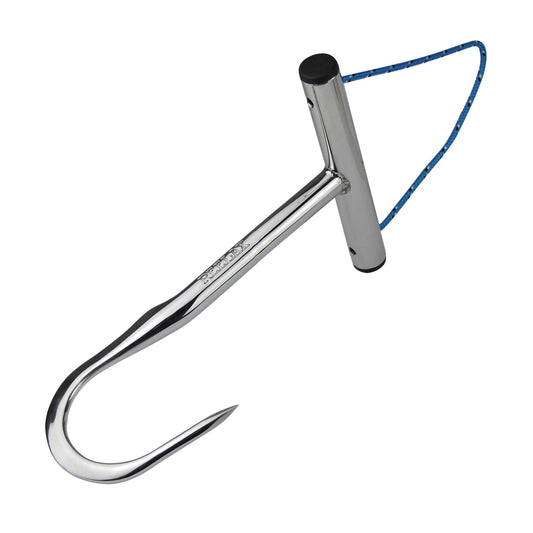 Reelax Stainless Meat Hook/Deep Drop-Gaffs & Catch and Release Tools-Reelax-3inch Head-Fishing Station