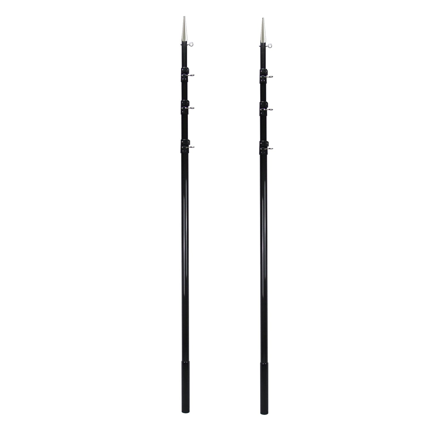 Reelax T-Topper with 4.5m Telescopic 3K Carbon Poles & Rigging Complete Kit-Outriggers & Accessories-Reelax-Fishing Station