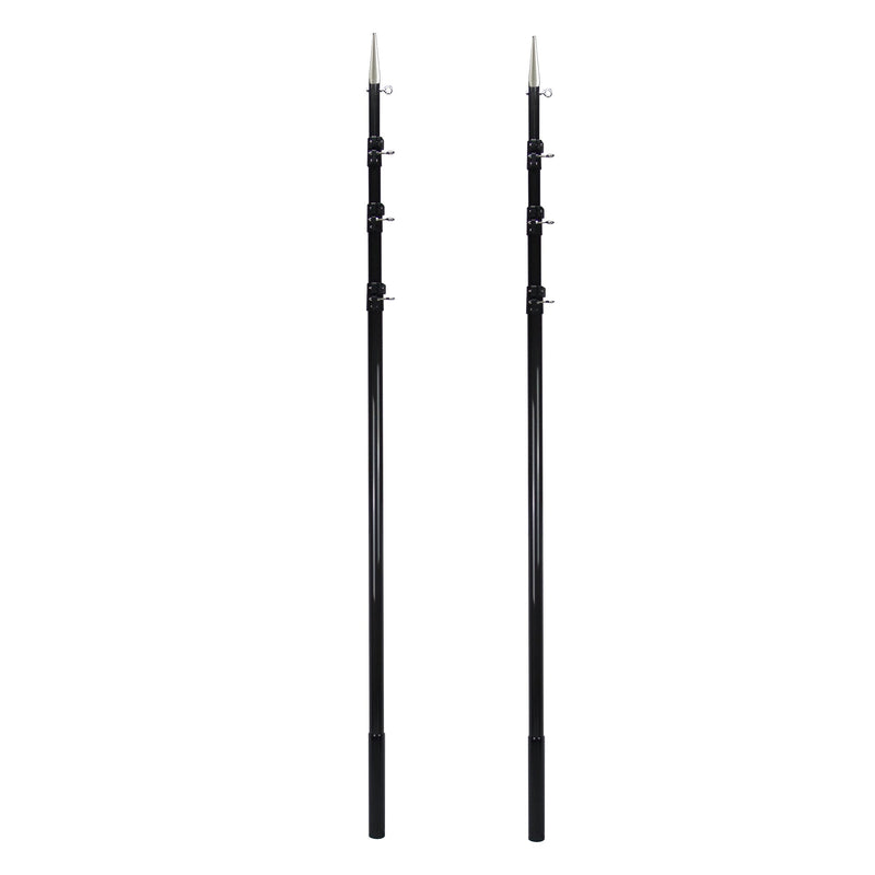 Load image into Gallery viewer, Reelax T-Topper with 4.5m Telescopic 3K Carbon Poles &amp; Rigging Complete Kit-Outriggers &amp; Accessories-Reelax-Fishing Station
