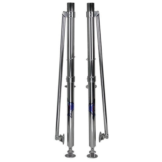 Reelax Junior 600 3K Grander Series Outrigger Poles, Spears & Rigging Complete Kit-Outriggers & Accessories-Reelax-6.1M-Fishing Station